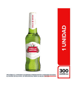 CERVEZA STELLA ARTOIS BOT X 300 ML