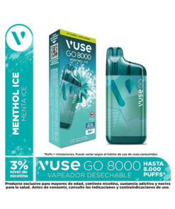 VUSE GO DISP.8000 MENTA ICE 34 MG X 1 UND