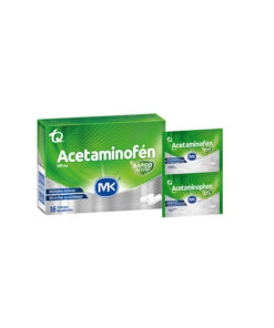 ACETAMINOFEN 500 MG MK CAJA X 16 TABS