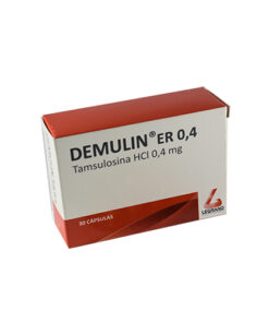 DEMULIN ER 0.4 MG CAJA X 30 CAPS