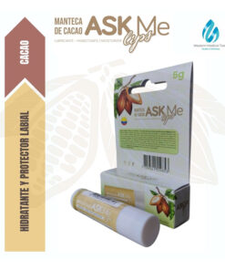 MANTECA DE CACAO ASK ME LIPS BARRA X 5 GR