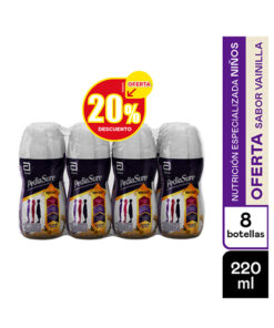 PEDIASURE VAINILLA PEPTIGRO X 220 ML PG 6 LLV 8