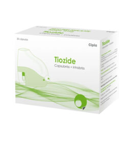 TIOZIDE 18 MCG + INHALADOR CAJA X 30 CAPS