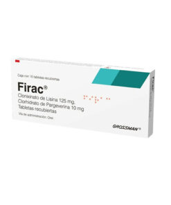 FIRAC 125/10 MG CAJA X 10 TABS