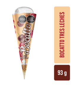 HELADO BOCATTO CONO 3 LECHES X 93 GR