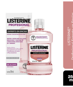 ENJUAGUE LISTERINE PROFESIONAL ENCIAS FCO X 250 ML