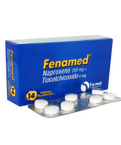 FENAMED 250/4 MG CAJA X 14 TABS
