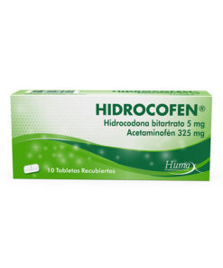 HIDROCOFEN 5/325 MG CAJA X 10 TABS