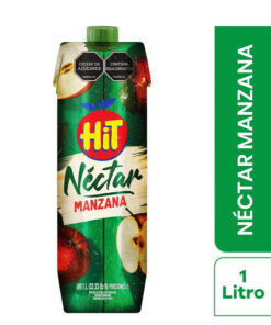 JUGO HIT NECTAR MANZANA CAJA X 1 LT