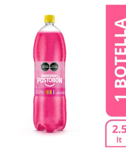 GASE. POSTOBON MANZANA BOT X 2.5 LT
