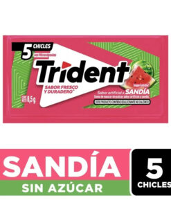 CHICLES TRIDENT SANDIA X 5 UNDS
