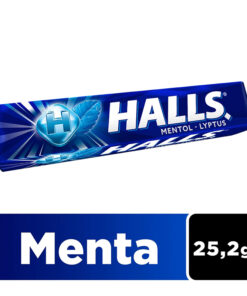 HALLS BARRA MENTHOL X 1 TUBO