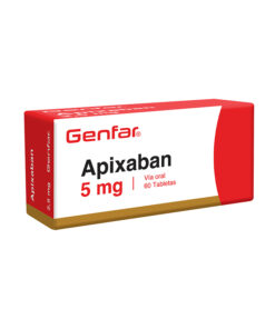 APIXABAN 5 MG CAJA X 60 TABS