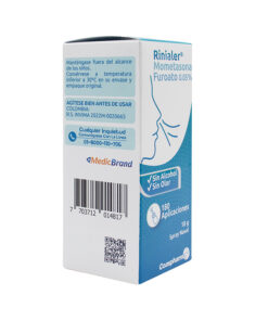 RINIALER 0.05% SPRAY NASAL FCO X 18 GR