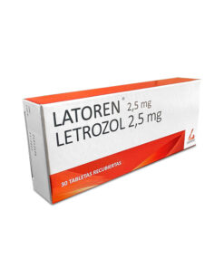 LATOREN 2.5 MG CAJA X 30 TABS