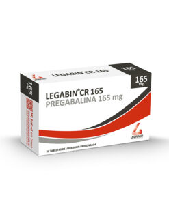 LEGABIN CR 165 MG CAJA X 30 TABS