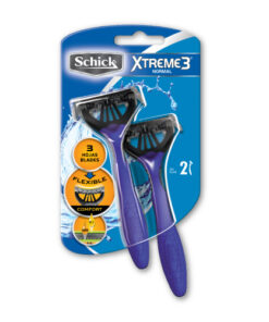 MAQUINA SCHICK XTR.3 P/SEN MEN PQTE X 2 UNDS