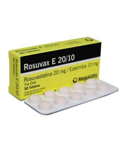 ROSUVAX E 20/10 MG CAJA X 30 TABS