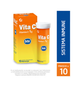 VITA C 1GR EFERV NARANJA MK CAJA X 10 TABS
