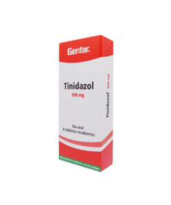 TINIDAZOL 500 MG GENFAR CAJA X 8 TABS
