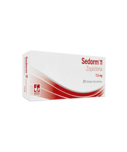SEDORM 7.5 MG CAJA X 20 TABS