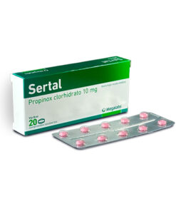 SERTAL 10 MG CAJA X 20 COMP