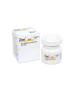 ZIAC 2.5 MG CAJA X 30 COMP