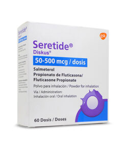 SERETIDE DISKUS 50/500 MG X 60 DOSIS