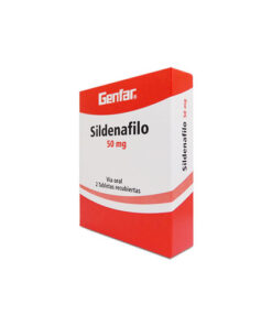 SILDENAFIL  50 MG GENFAR CAJA X 2 TABS