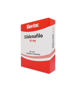 SILDENAFIL  50 MG GENFAR CAJA X 4 TABS