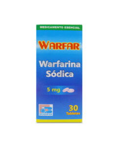WARFAR 5 MG CAJA X 30 TABS