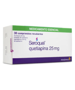 SEROQUEL  25 MG ** CAJA X 30 COMP