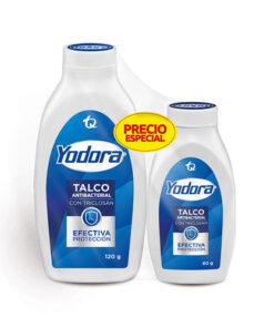 TALCO YODORA DESO X 120 GR GTS FCO X 60 GR