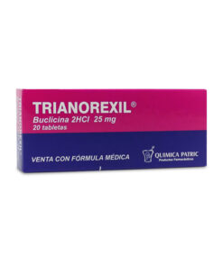 TRIANOREXIL 25 MG CAJA X 20 TABS