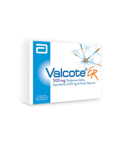 VALCOTE ER 500 MG CAJA X 30 TABS