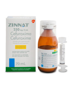 ZINNAT 250 MG FCO X 70 ML