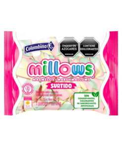 MASMELO MILLOWS SURTIDO BOLSA X 35 GR
