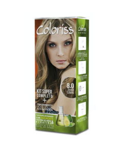 TINTE COLORISS 8 RUBIO CLARO X 50 GR