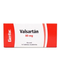 VALSARTAN  80 MG GENFAR ** CAJA X 14 TABS