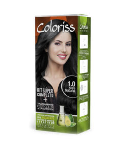 TINTE COLORISS 1 NEGRO NATURAL X 50 GR