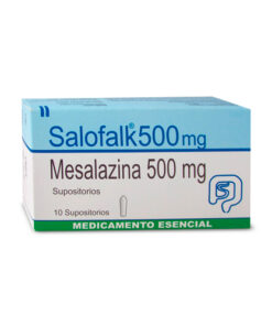 SALOFALK 500 MG SUPOSITORIOS** CAJA X 10 UNDS