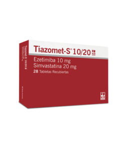 TIAZOMET-S 10MG/20MG CAJA X 28 TABS