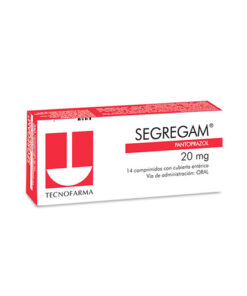 SEGREGAM 20 MG CAJA X 14 COMP