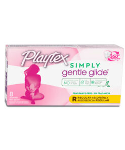 TAMPONES PLAYTEX REGULAR GENTL GLIDE X 8 UNDS