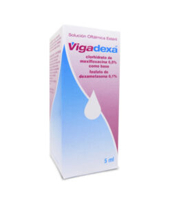 VIGADEXA 0.5 % FCO X 5 ML