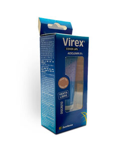 VIREX CREMA LABIAL COVER LIPS TUBO X 10 GR