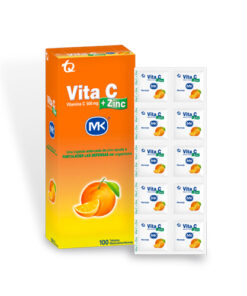 VITA C+ZINC MAST.NARANJA X 100 TABS  MK