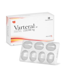 VARTERAL 320/10 MG CAJA X 28 CAPS
