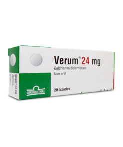 VERUM 24 MG CAJA X 20 TABS
