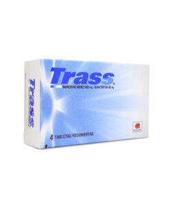 TRASS 500/85 MG CAJA X 4 TABS